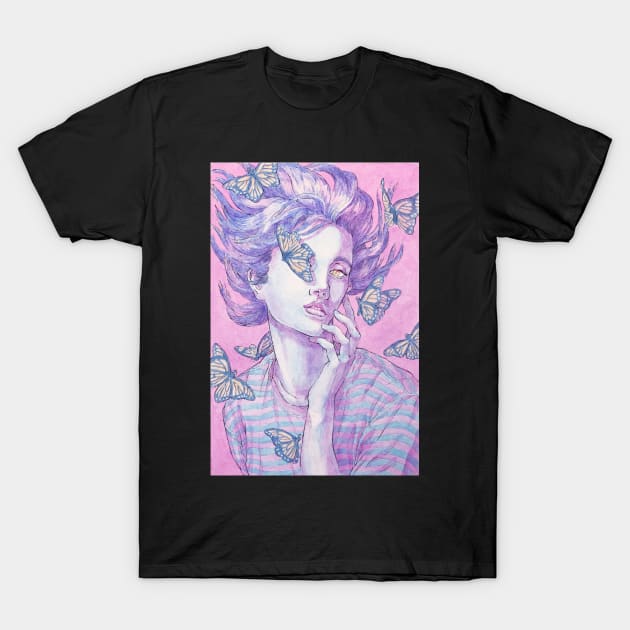 butterflies T-Shirt by beachghost